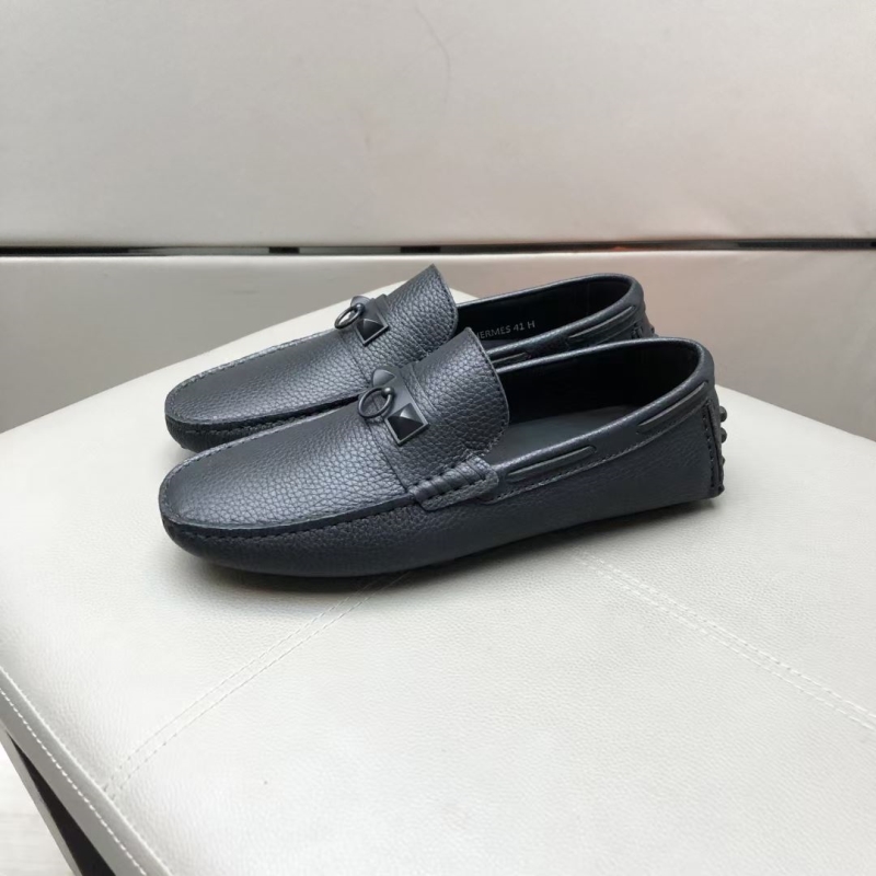 H**mes leather shoes